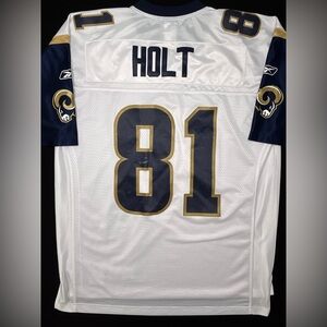 St. Louis Rams Torry Holt Reebok Premier Football Jersey Size: Large